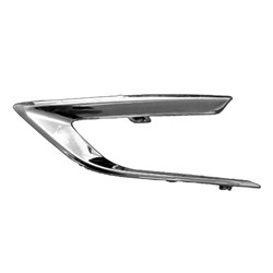 CHEVROLET CRUZE HATCHBACK FOG LAMP COVER MLDG LEFT (Driver Side) CHROME (PREMIER)(WO/RS) OEM#23422696 2017-2018 PL#GM1038213