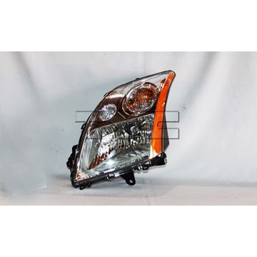 NISSAN(DATSUN) SENTRA HEAD LAMP ASSEMBLY LEFT (Driver Side) (CHROME BEZEL)(2.0L)(EXC SR) OEM#26060ET000 2007-2009 PL#NI2502163