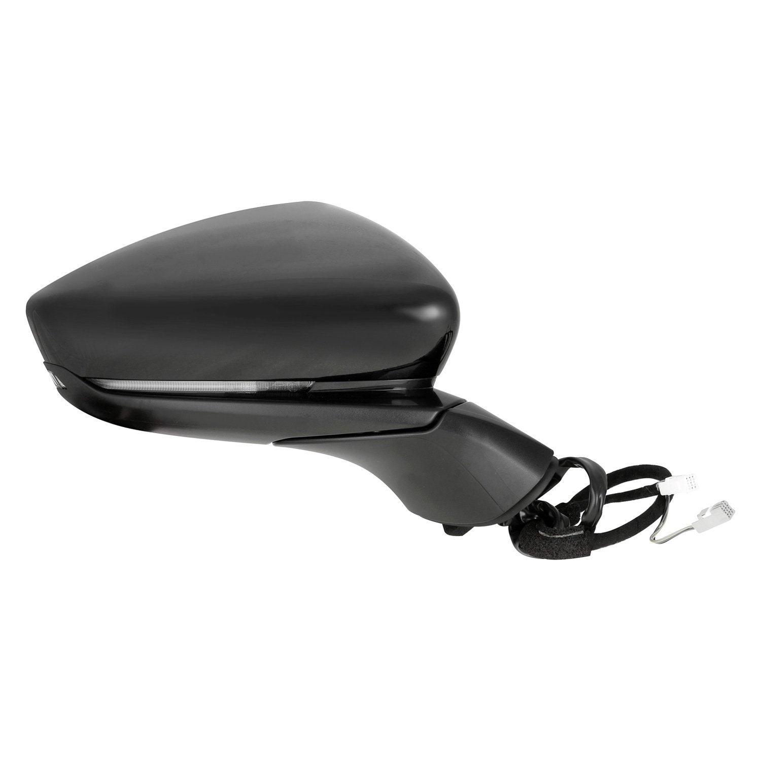 MAZDA MAZDA3 4DOORS/HATCHBACK DOOR MIRROR RIGHT (Passenger Side) PWR/N-HTD/SIGNAL/MEMORY/BSM(PTM CVR) OEM#BEEW69121E-PFM 2019-2024 PL#MA1321240