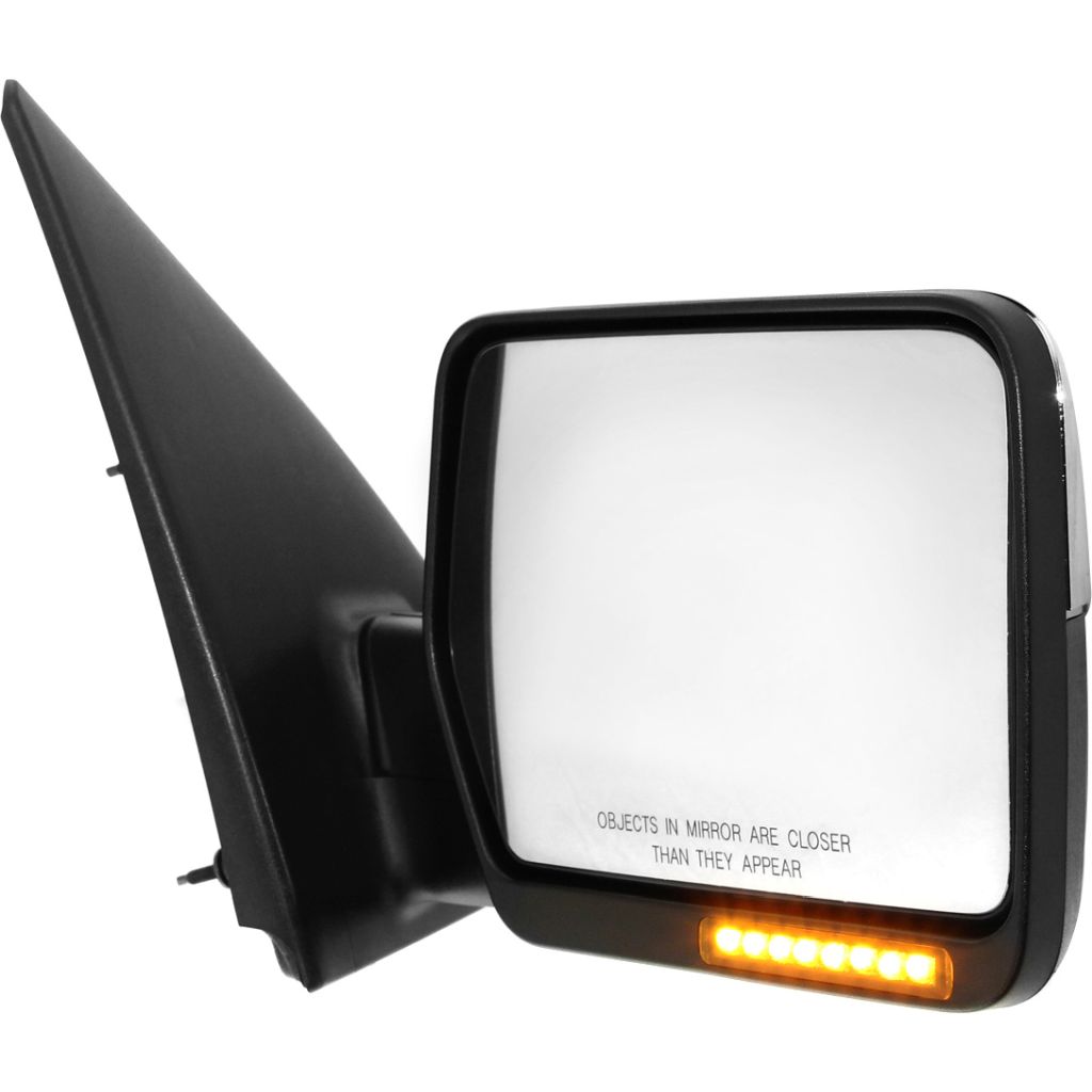 FORD TRUCKS & VANS FORD/PU (F150 EXC HERITAGE) DOOR MIRROR RIGHT (Passenger Side) PWR/HTD/SIGNAL/MEMORY (CHROME) OEM#8L3Z17682BA 2007-2008 PL#FO1321334