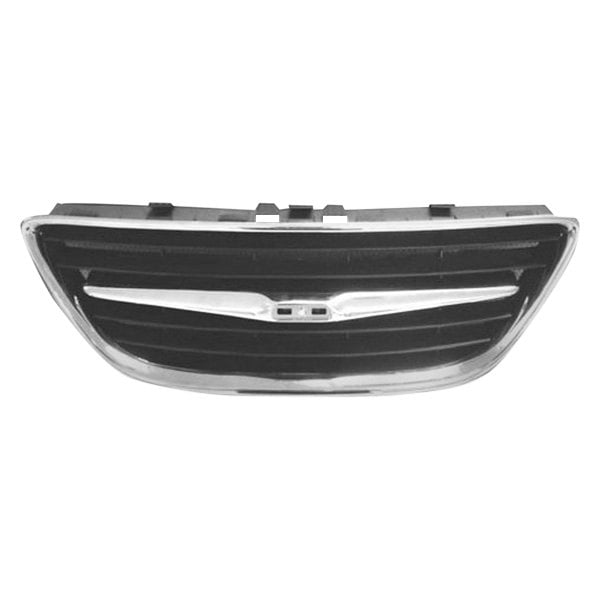 SAAB SAAB 9-3 (SEDAN)(CONVT ) GRILLE CENTER CHROME/BLACK OEM#12797998 2003-2007 PL#SB1200102