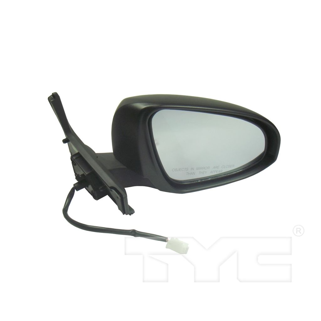 TOYOTA PRIUS C (1.5L) DOOR MIRROR RIGHT (Passenger Side) PWR/NON-HTD/SIGNAL (PTM CVR) OEM#8791052E10-PFM 2012-2019 PL#TO1321297