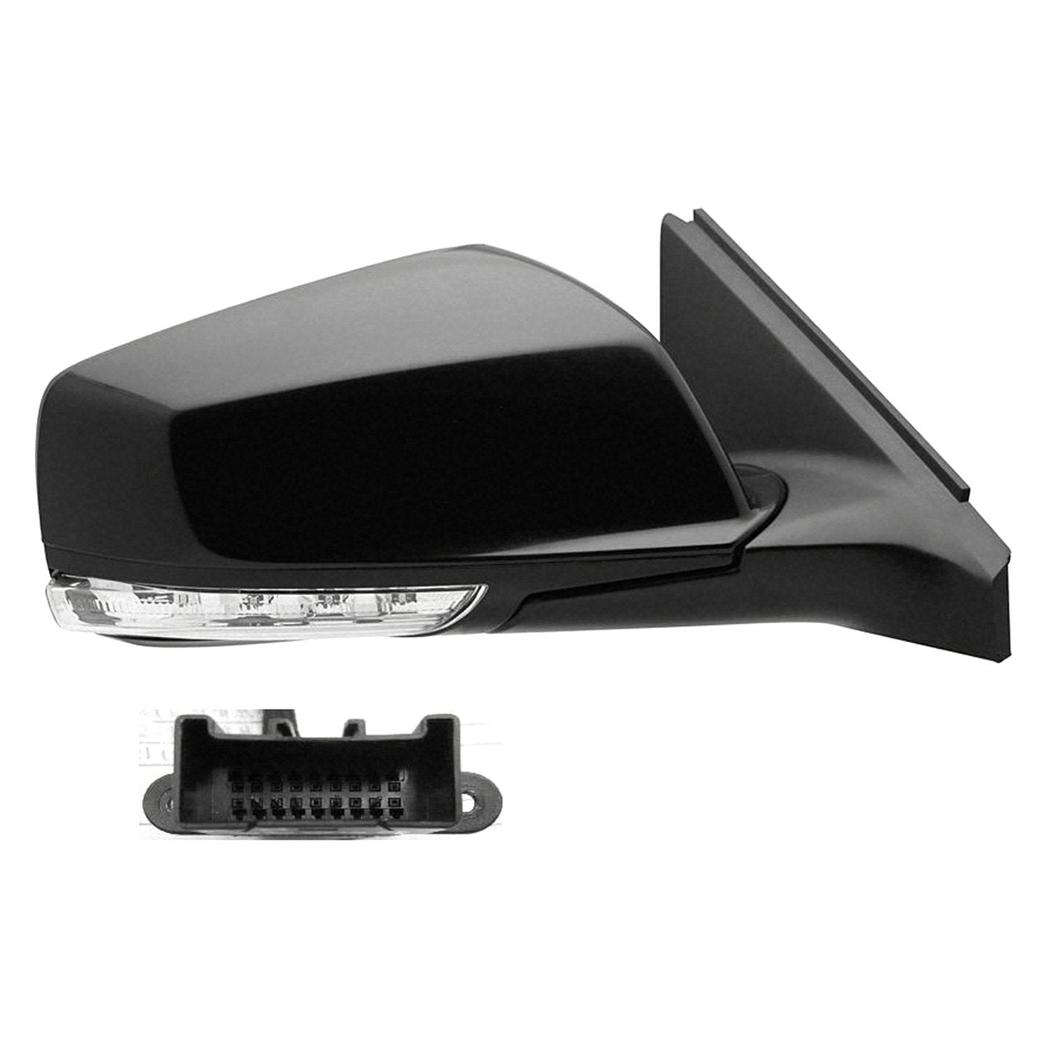 BUICK LACROSSE DOOR MIRROR RIGHT (Passenger Side) PWR/HTD/SIGNAL/PUDDLE (WO/SIDE SENSOR) OEM#22857518 2010-2013 PL#GM1321424