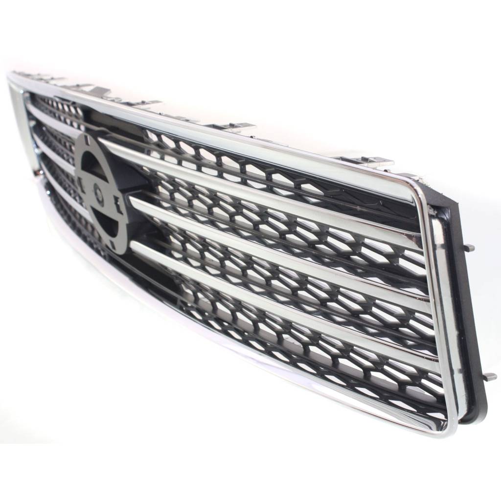NISSAN MAXIMA GRILLE CHROME/DK GRAY OEM#620709N00A 2009-2011 PL#NI1200231