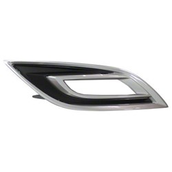 MAZDA CX-9 FOG LAMP COVER RIGHT (Passenger Side) (W/FOG) SIL/BLK OEM#TE7050C10B 2010-2012 PL#MA1039118