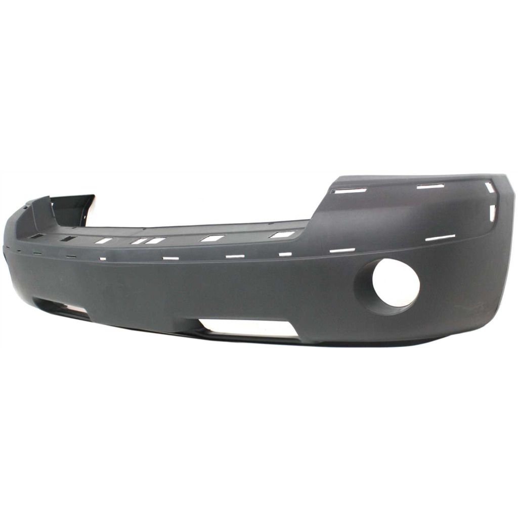 DODGE TRUCKS & VANS DAKOTA/PU FRONT BUMPER COVER TXT-GRAY (W/CHROME MLDG) OEM#1GE95CD7AA 2005-2007 PL#CH1000894