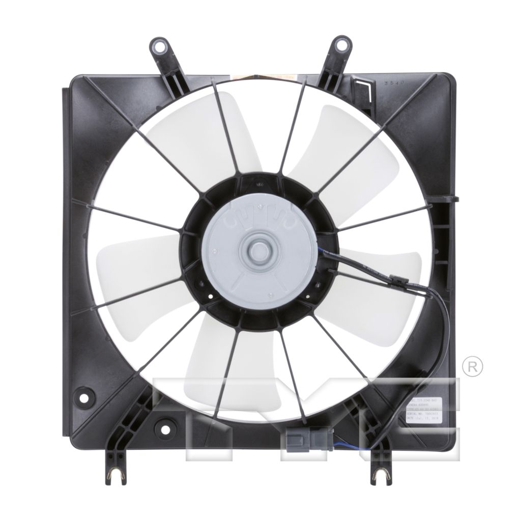 HONDA ACCORD SEDAN COOLING FAN ASSY LEFT (Driver Side) V6 OEM#19015RCAA01-PFM 2003-2007 PL#HO3115124
