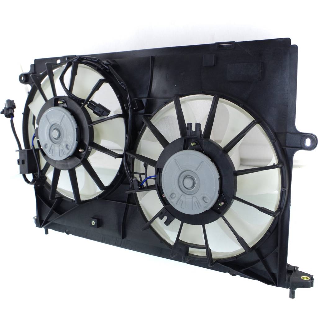 TOYOTA COROLLA/SEDAN RADIATOR & A/C FAN ASSEMBLY (2.4L)(DUAL FAN) OEM#163630H210-PFM 2009-2013 PL#TO3115157