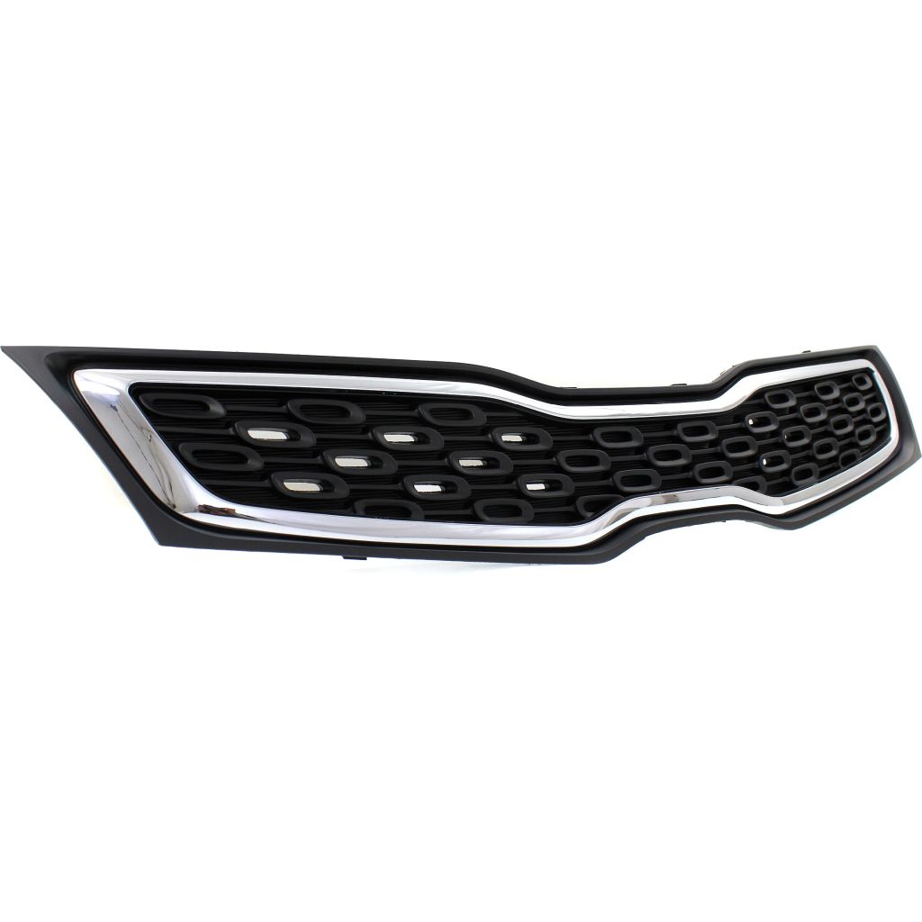 KIA RIO SEDAN GRILLE CHR/BLK OEM#863501W010 2012-2015 PL#KI1200151
