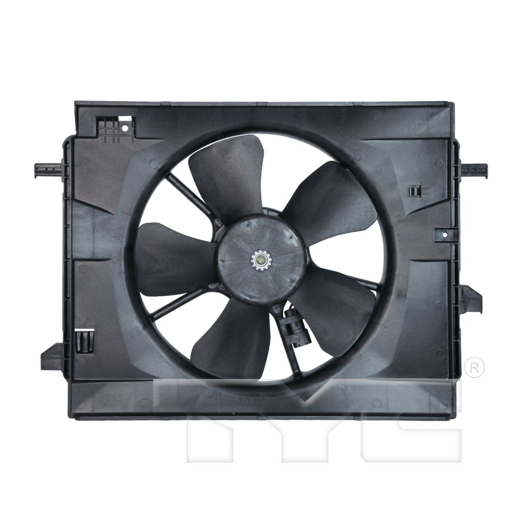 GM TRUCKS & VANS HHR RADIATOR & A/C FAN ASSEMBLY (2.2/2.4L)(SINGLE FAN) OEM#25784660 2006-2011 PL#GM3115200