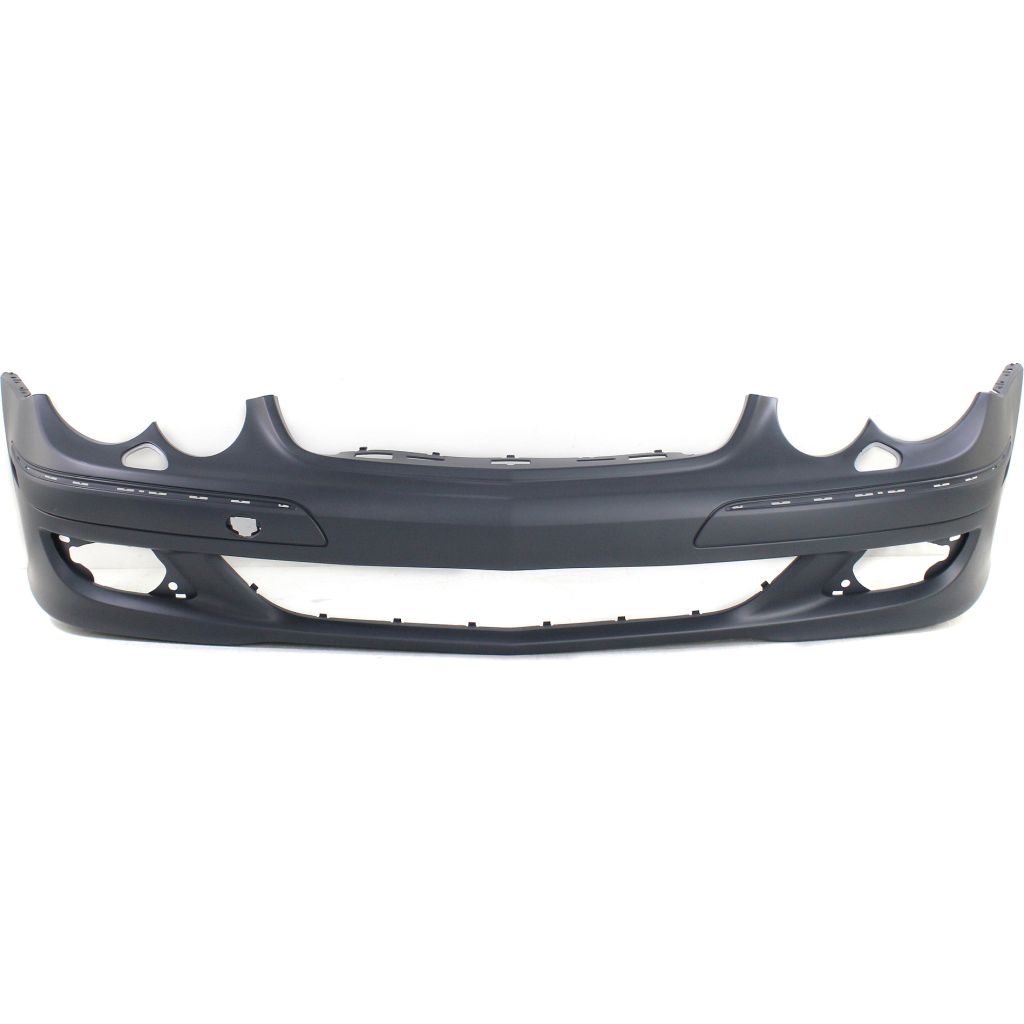 MERCEDES-BENZ CLK-CLASS (209) (EXC 03 CONV) FRONT BUMPER COVER PRIMED (W/WASHER(WO/SENSOR)(W/O SPORT))EXC CLK63) OEM#2098853625 2006-2009 PL#MB1000325