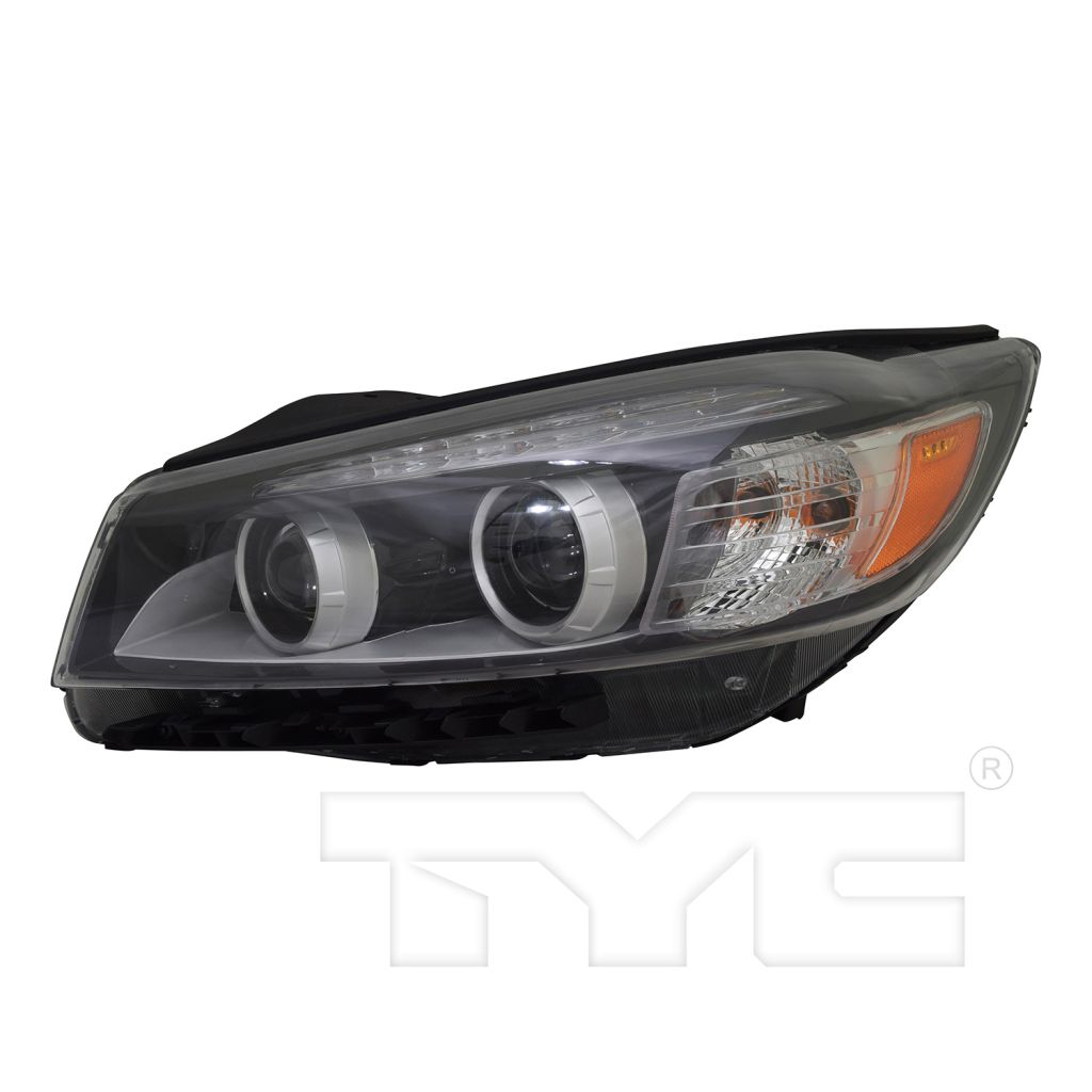 KIA SORENTO HEAD LAMP ASSEMBLY LEFT (Driver Side) (HALOGEN)(SX/LTD)(W/ JEWEL TYPE LED)**CAPA** OEM#92101C6010 2016-2018 PL#KI2502186C
