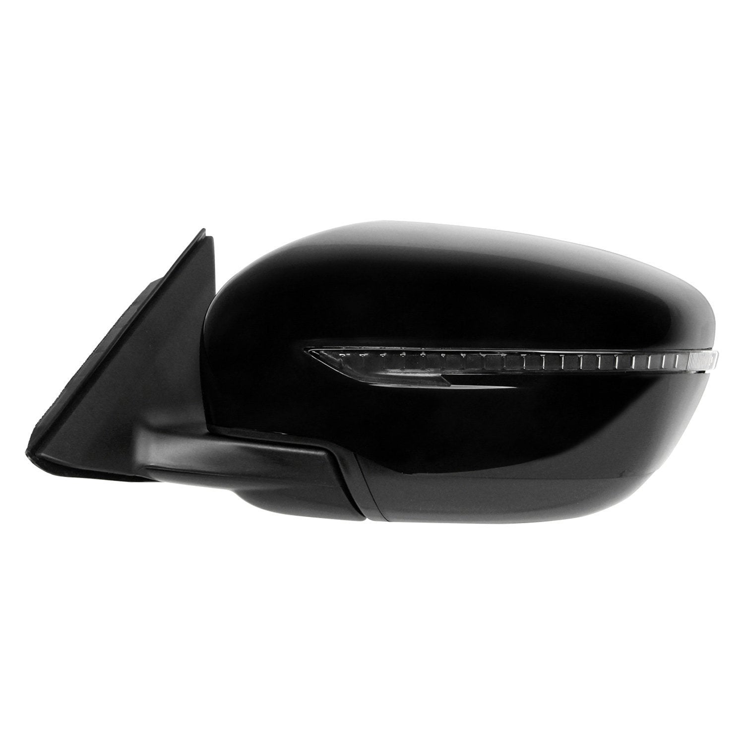 NISSAN(DATSUN) ROGUE (2.5L) DOOR MIRROR LEFT (Driver Side) PWR/HTD/SIGNAL (WO/SIDE VIEW CAMERA)(MAN-FOLD) OEM#963029TB1C-PFM 2017-2020 PL#NI1320287