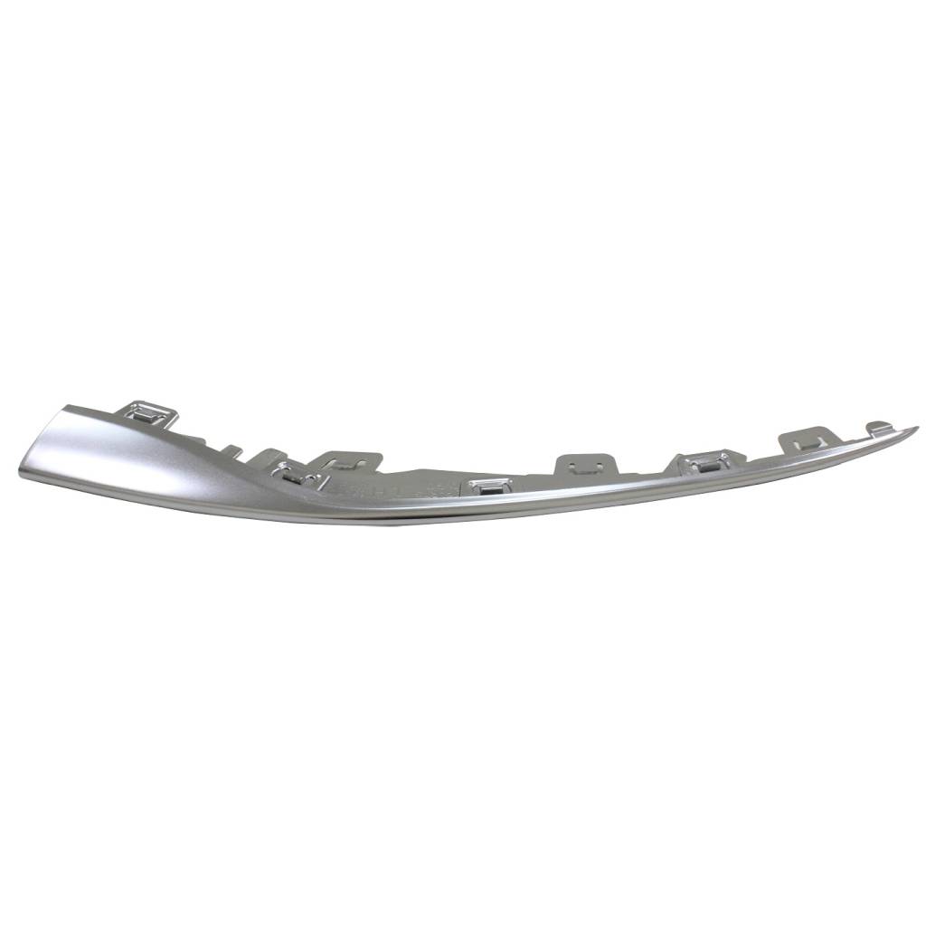 MERCEDES-BENZ C-CLASS COUPE FRONT BUMPER COVER LOWER MLDG LEFT (Driver Side) CHROME/SILVER (C43) OEM#2058859202 2019-2023 PL#MB1046163