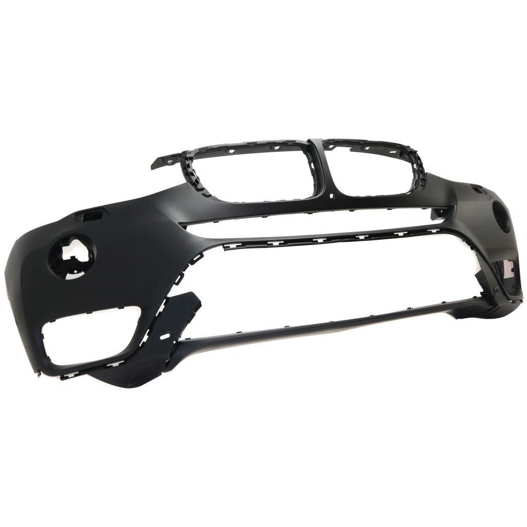 BMW BMW X3 FRONT BUMPER COVER PRM(W/LED FOG)(WO/SENSOR)(WO/CAMERA)(WO/M PKG) OEM#51117389897 2015-2017 PL#BM1000351