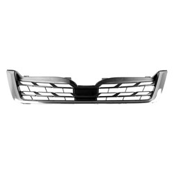 SUBARU FORESTER GRILLE BLACK W/CHR MOLDING (LOWER SECTION)**CAPA** OEM#91121SG280 2017-2018 PL#SU1200169C