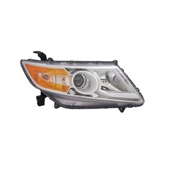 HONDA ODYSSEY HEAD LAMP UNIT RIGHT (Passenger Side) ( HID ) WO/HID BULB/IGNITOR/CONTROLLER OEM#33101TK8A11 2011-2013 PL#HO2503143
