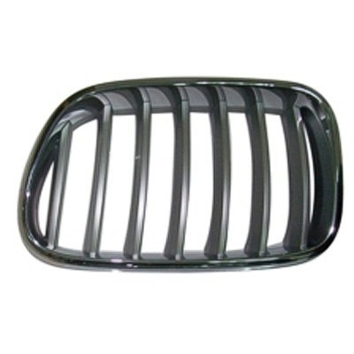 BMW BMW X3 GRILLE RIGHT (Passenger Side) CHROME TITAN (WO/M PKG)35i OEM#51117338572 2011-2014 PL#BM1200203