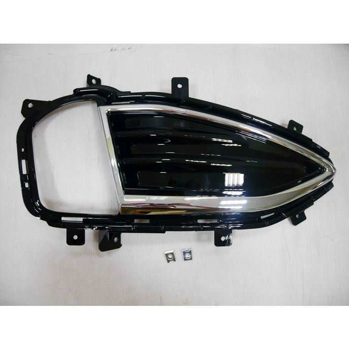 FORD TRUCKS & VANS EDGE FOG LAMP COVER RIGHT (Passenger Side) CHROME/BLACK (W/FOG)(TITANIUM W/TITANIUM) OEM#KT4Z15266VA 2019-2024 PL#FO1039240