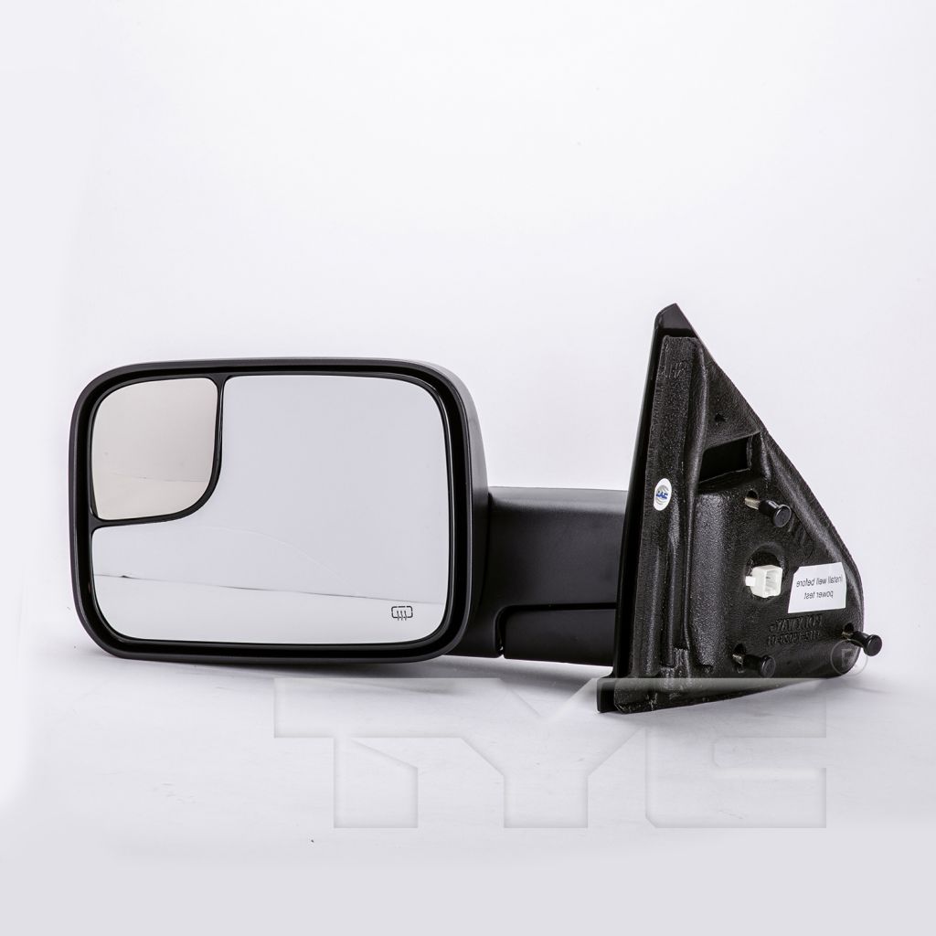 DODGE TRUCKS & VANS DODGE/PU (R2500/3500)(R1500 Mega Cab 06-08) DOOR MIRROR LEFT (Driver Side) POWER/HEATED (W/TOWING)(FOLD IN/FOLD UP)(CURVE ARM) OEM#55077445AO 2003-2009 PL#CH1320228