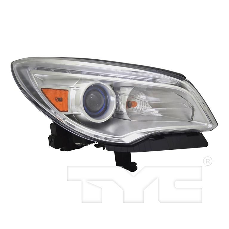 BUICK ENCLAVE HEAD LAMP ASSY RIGHT (Passenger Side) (HID)(WO/AUTO ADJUST) OEM#84026395 2013-2017 PL#GM2503382