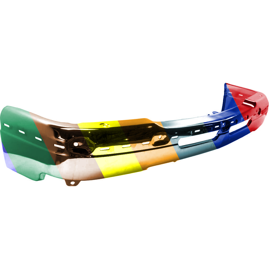 GM TRUCKS & VANS SILVERADO/PU (CHEVY) (07 OLD STYLE) FRONT BUMPER CHROME (W/BKT)(EXC.SS) OEM#19150310-PFM 2003-2007 PL#GM1002822