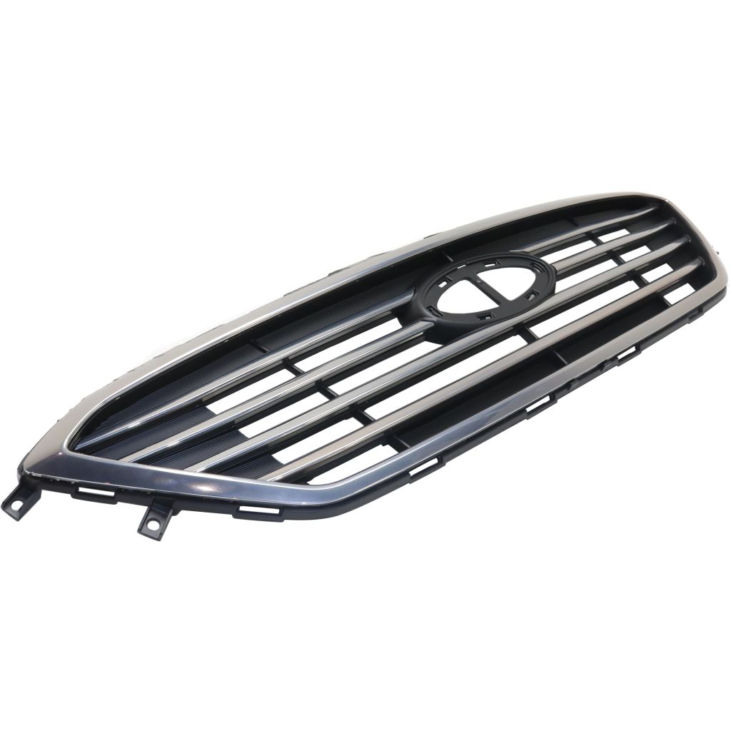 HYUNDAI SONATA GRILLE SILVER W/CHR-SATIN MOLDING (WO/AUTO CRUISE)(STD BMP) OEM#86350C2000 2015-2017 PL#HY1200174