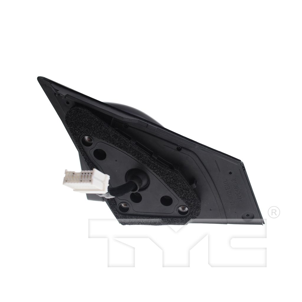 HYUNDAI SONATA DOOR MIRROR LEFT (Driver Side) PWR/HTD/SIGNAL (W/BSD)(WO/MEMORY)(GLOSS BLK)(MAN-FOLD) OEM#87610C2560 2018-2019 PL#HY1320239