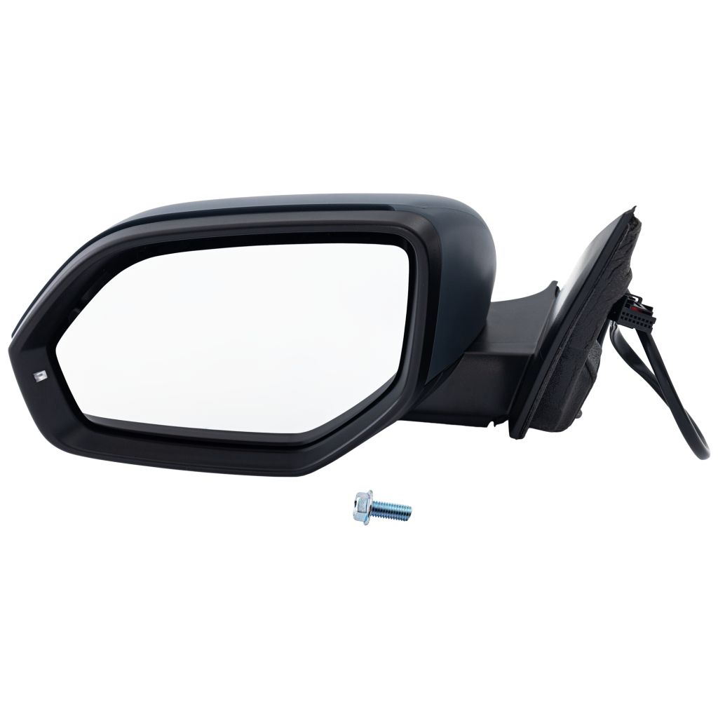 VOLKSWAGEN ATLAS DOOR MIRROR LEFT (Driver Side) PWR/NON-HTD/SIGNAL OEM#3CN857507AH9B9-PFM 2021 PL#VW1320183