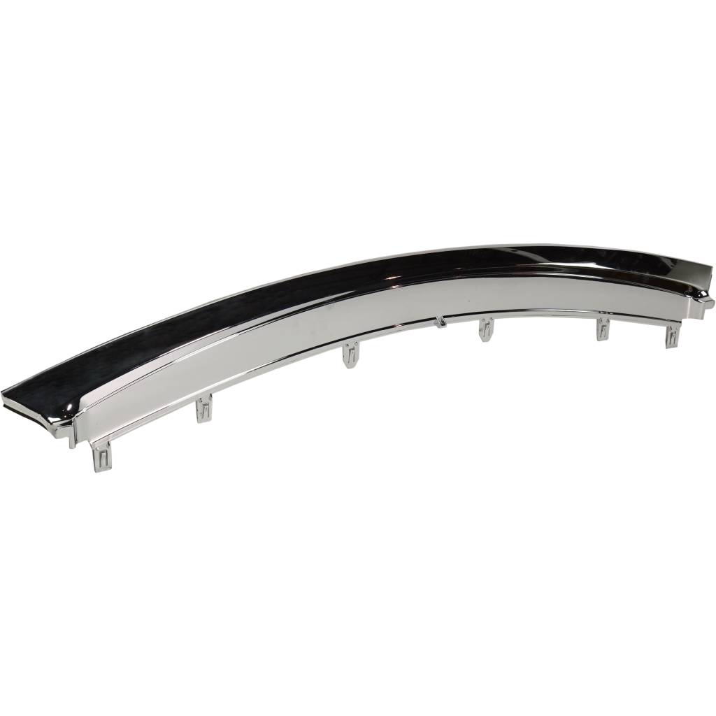 INFINITI QX80 FRONT BUMPER GRILLE MLDG CHROME (WO/COLLISION WARNING) **CAPA** OEM#623855ZA0A 2015-2017 PL#IN1044106C