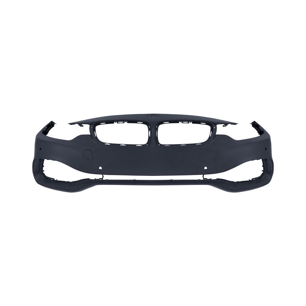 BMW BMW 4 (2DOORS/COUPE) FRONT BUMPER COVER PRIMED (WO/M SPORT) WO/WASHER W/ PK SENSOR OEM#51117363277 2014-2017 PL#BM1000382