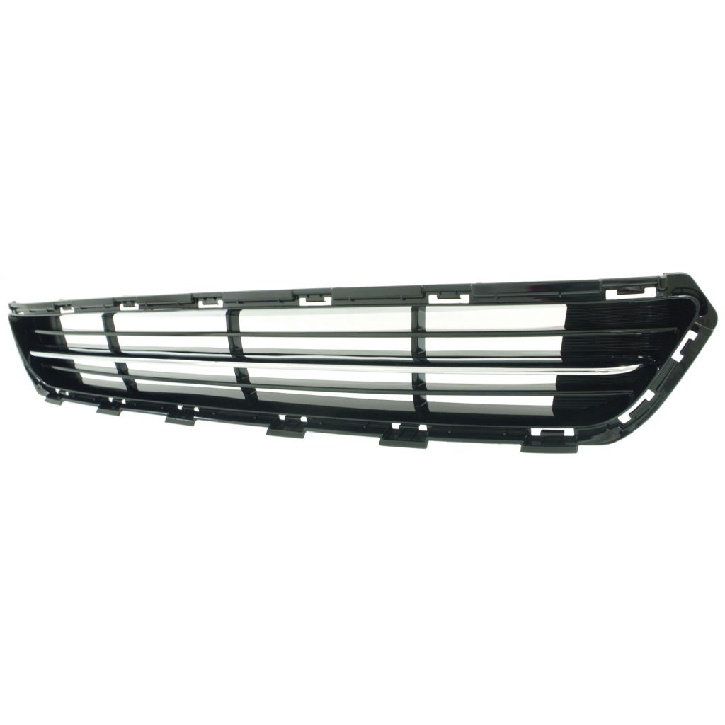 KIA OPTIMA FRONT BUMPER GRILLE BLACK W/CHR MOLDING (SX/SXL) OEM#865614C700 2014-2015 PL#KI1036120