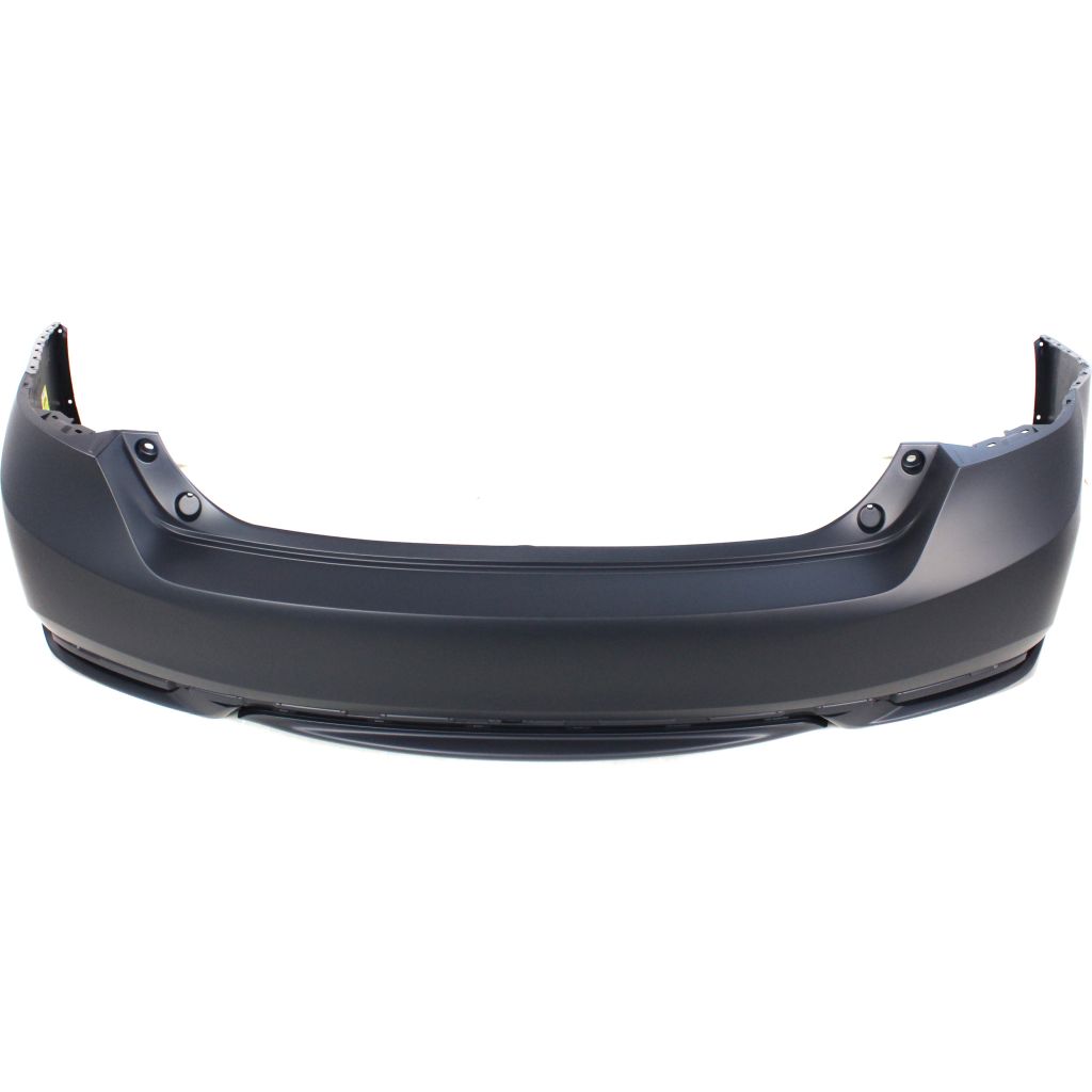 HONDA ACCORD SEDAN REAR BUMPER COVER PRIMED (4/6 CYL)(DUAL EXHAUST)(WO/SENSOR) **CAPA** OEM#71501T2FA60ZZ 2016-2017 PL#HO1100291C