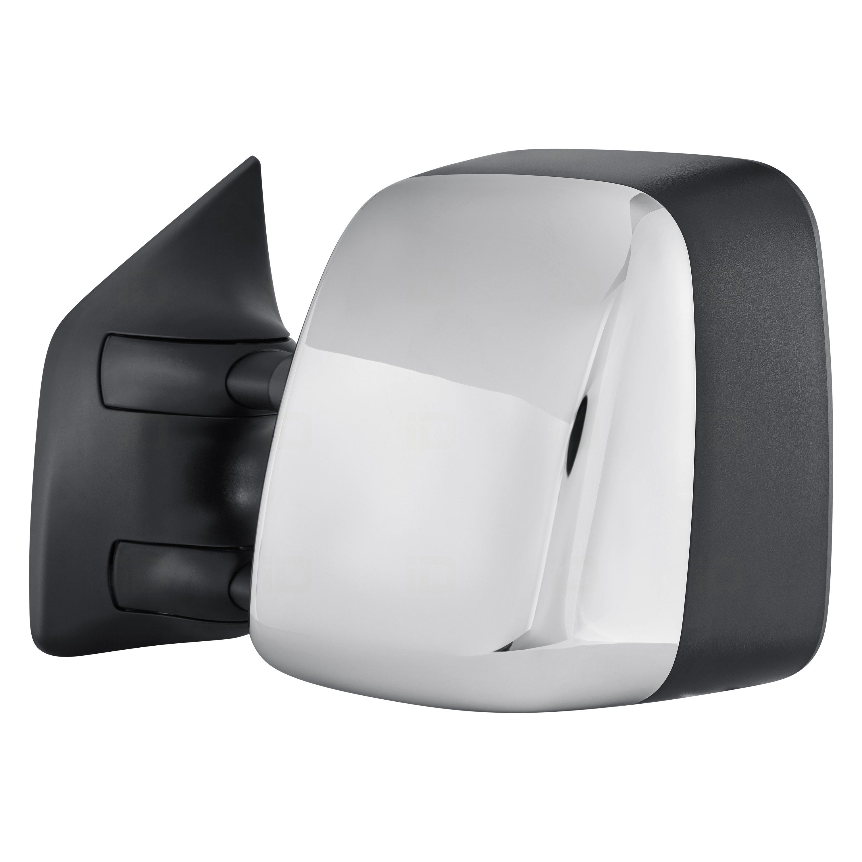 NISSAN TITAN DOOR MIRROR LEFT (Driver Side) PWR/HTD (CHROME CVR)(W/DUAL ARM/MEMORY)(LE/SL) OEM#96302ZR30E 2004-2015 PL#NI1320204