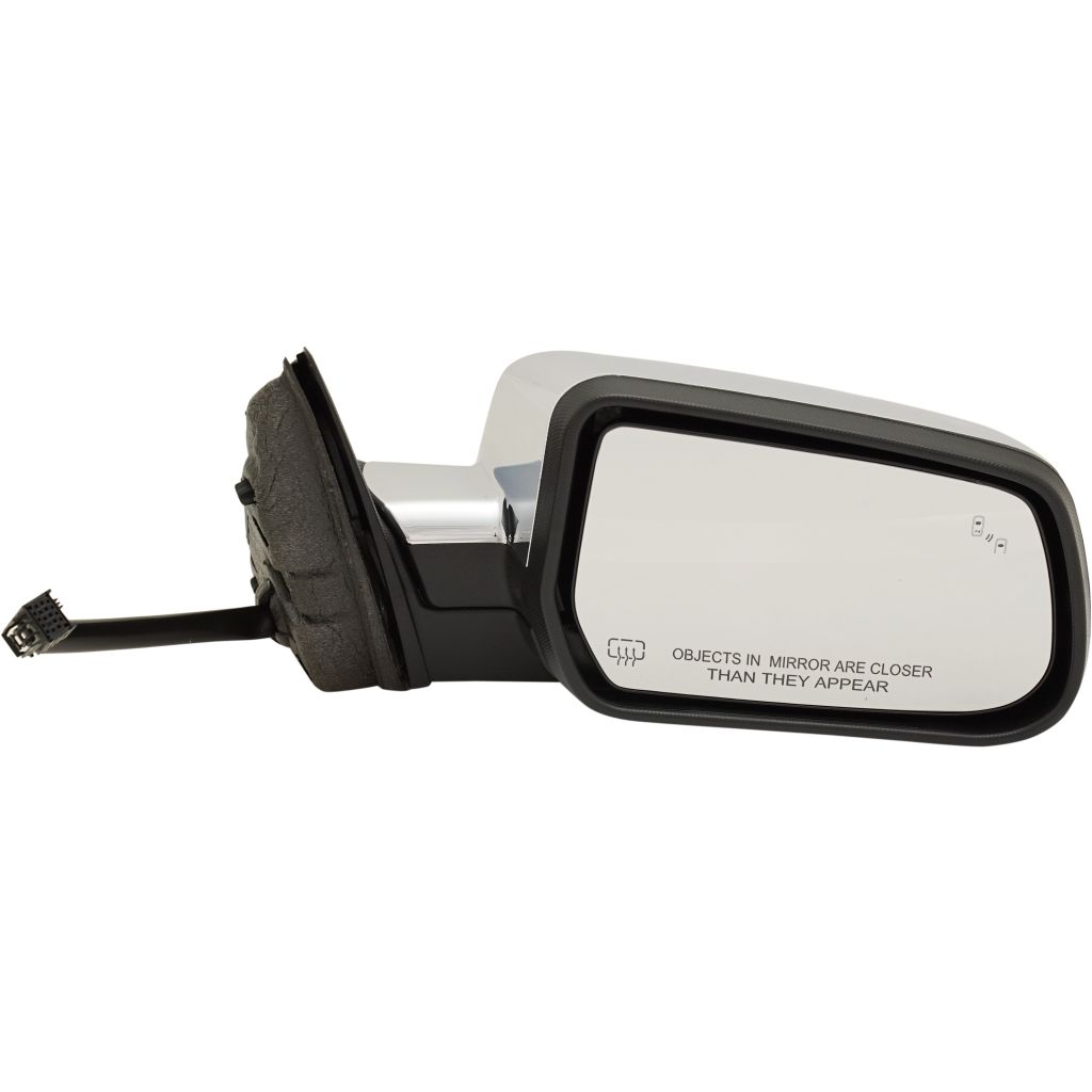GM TRUCKS & VANS TERRAIN /TERRAIN DENALI (GMC) DOOR MIRROR RIGHT (Passenger Side) PWR/HTD (W/BSD)(W/MEMORY)(CHROME) OEM#23219862 2015-2017 PL#GM1321491