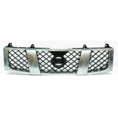 NISSAN TITAN GRILLE CHROME/BLACK (LE/SE W/O CHROME PKG) OEM#623107S200 2004-2007 PL#NI1200210