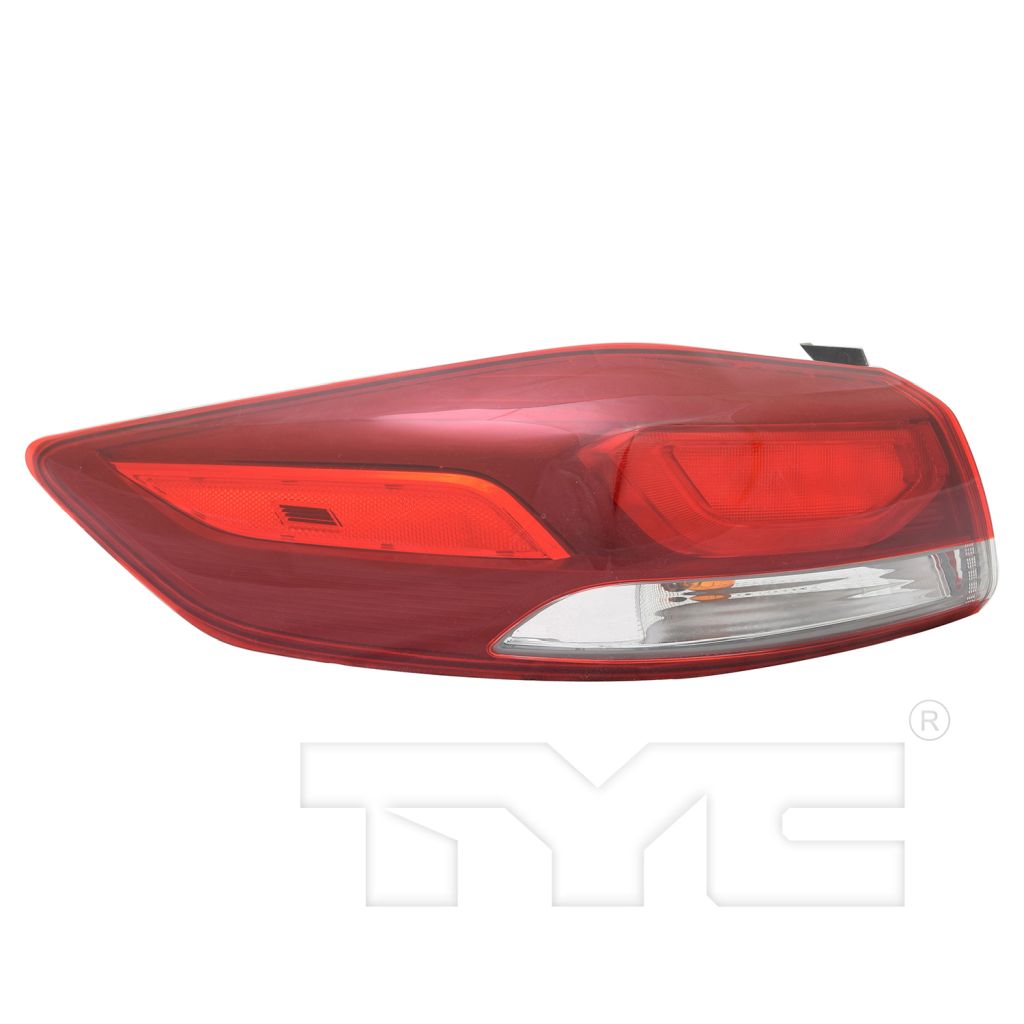 HYUNDAI ELANTRA SEDAN TAIL LAMP ASSEMBLY LEFT (Driver Side) (OUTER)(USA)(STD BULB)**CAPA** OEM#92401F3000 2017-2018 PL#HY2804140C