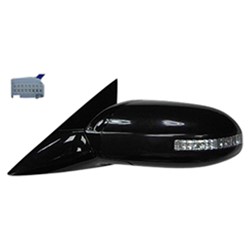 NISSAN(DATSUN) MAXIMA DOOR MIRROR LEFT (Driver Side) PWR/NON-HTD/SIGNAL/MEMORY (WO/AUTO DIMMING) OEM#963029N82A 2009-2015 PL#NI1320193