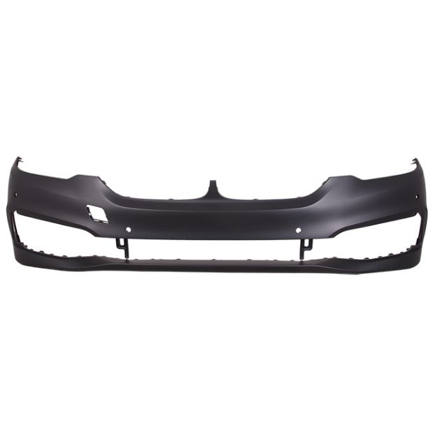 BMW BMW 5 SERIES HYBRID FRONT BUMPER COVER PRIMED (WO/WASJER)(W/SENSOR)(W/PK ASSIST)(530/540)(WO/M PKG)**CAPA** OEM#51117427445 2018-2020 PL#BM1000469C