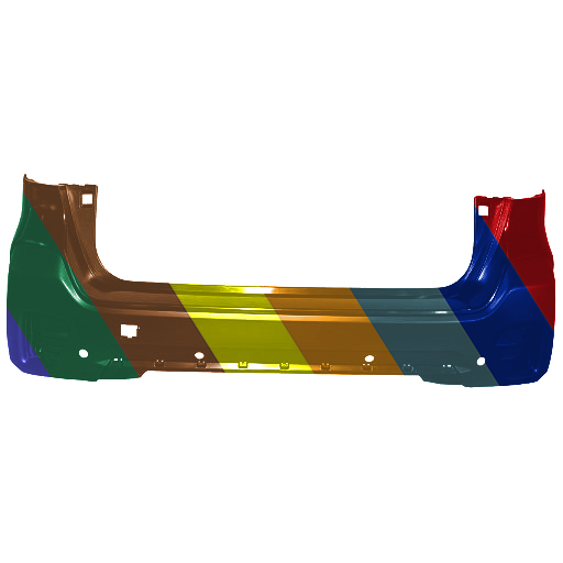 SUBARU OUTBACK REAR BUMPER COVER PRM/LWR-TXT (W/SENSOR)(EXC WILDERNESS) OEM#57702AN11A 2020-2022 PL#SU1100198