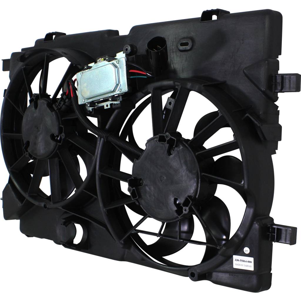 LINCOLN MKZ RADIATOR & A/C FAN ASSEMBLY (DUAL FAN)(3.5L) OEM#9E5Z8C607C 2010-2012 PL#FO3115181