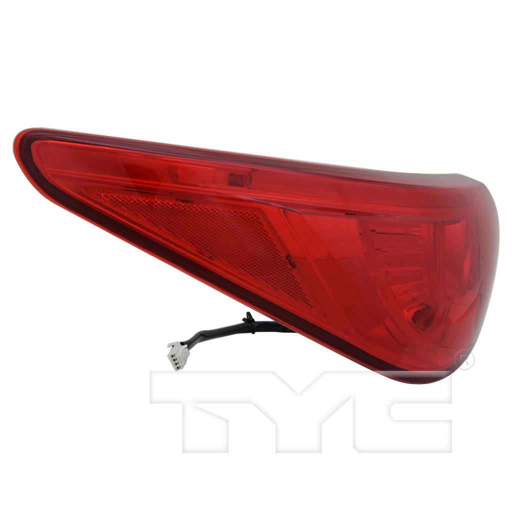 INFINITI Q50 TAIL LAMP ASSY LEFT (Driver Side) (OUTER)(LED)**CAPA** OEM#265554HB0C 2016-2017 PL#IN2804107C