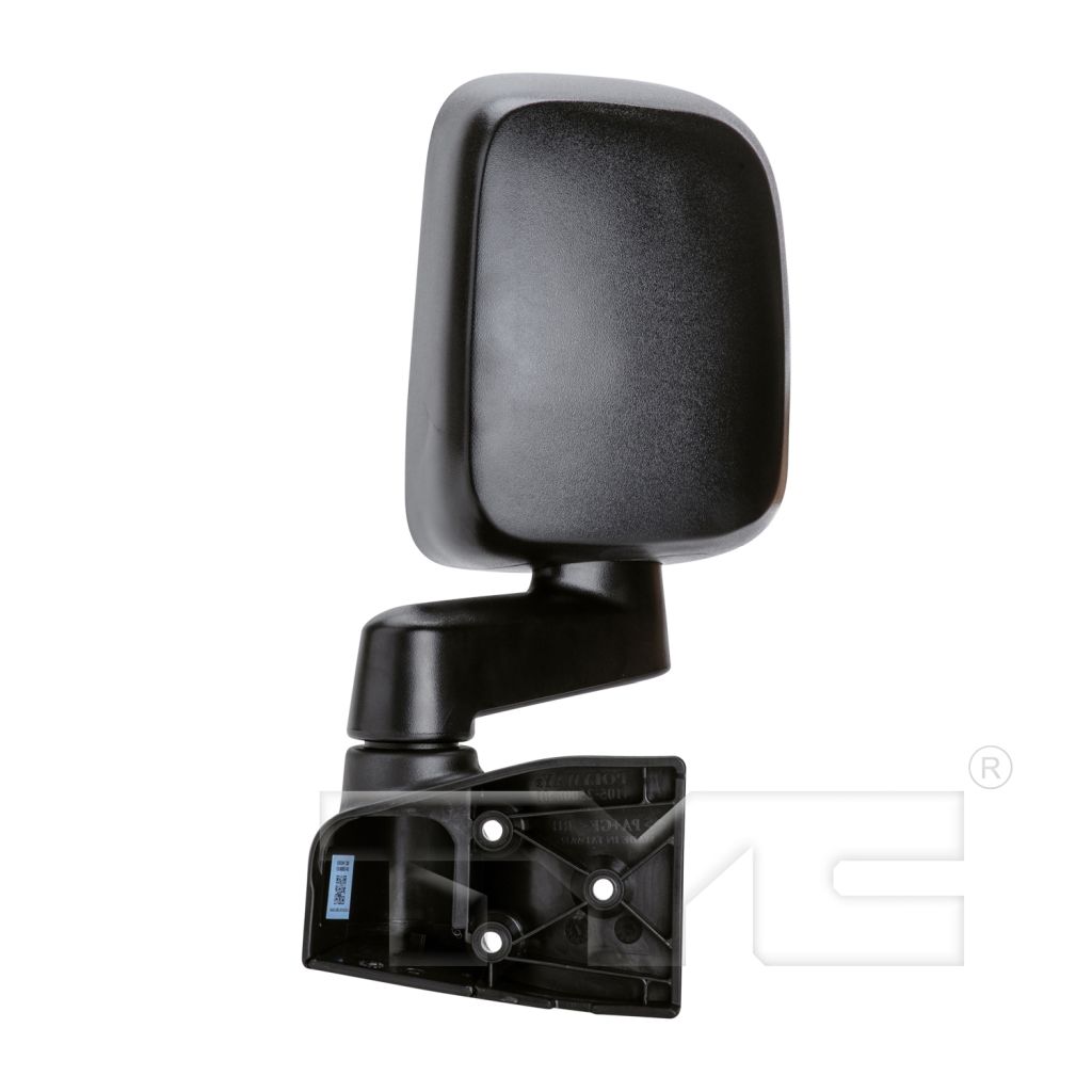 JEEPVEHICLE WRANGLER DOOR MIRROR LEFT (Driver Side) MANUAL (BLACK)(FULL DOOR TYPE) OEM#55395061AD 2003-2006 PL#CH1320259