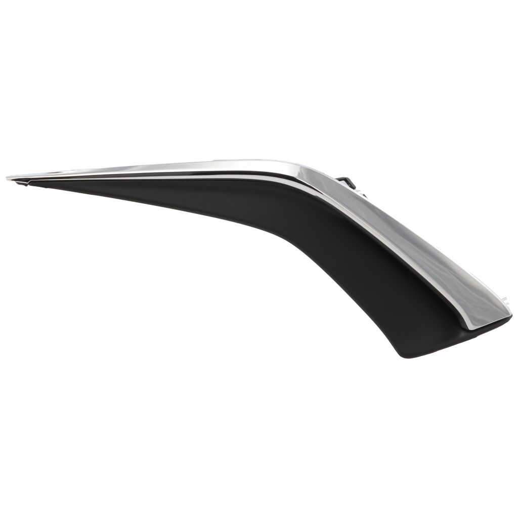 LEXUS ES 250/350 FRONT BUMPER COVER SIDE INSERT LEFT (Driver Side) CHROME/BLACK(WO/F SPORT PKG) **CAPA** OEM#5310606010 2019-2024 PL#LX1038128C