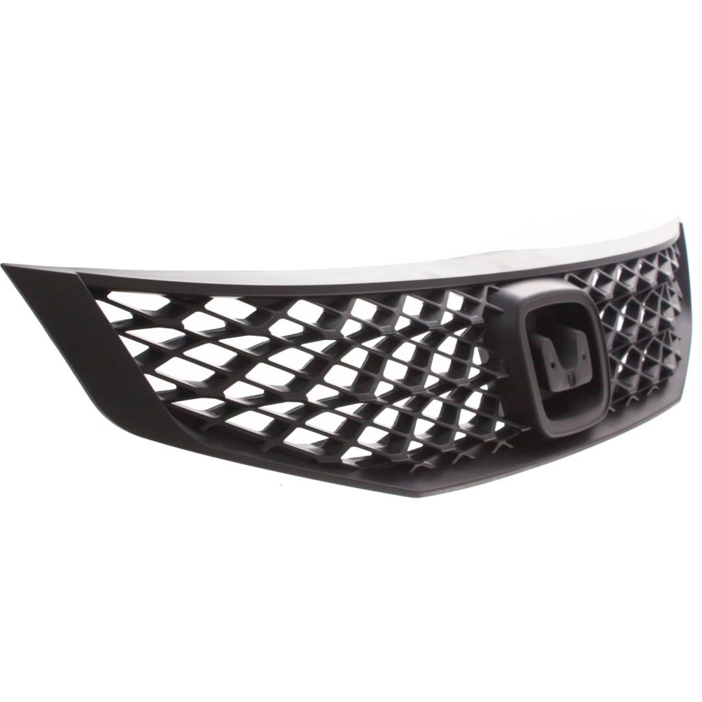 HONDA CIVIC COUPE GRILLE BLACK OEM#71121SVAA50 2009-2011 PL#HO1200199