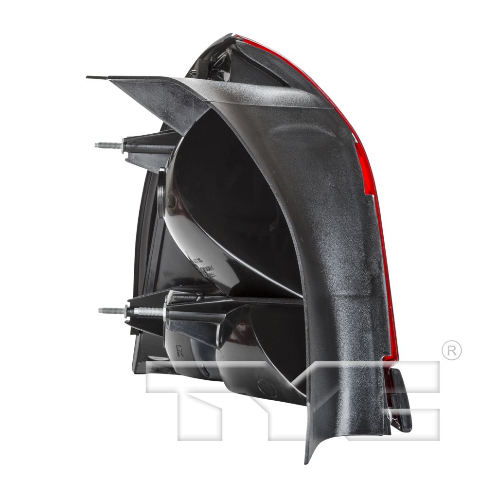 FORD CROWN VICTORIA TAIL LAMP UNIT RIGHT (Passenger Side) (RED LENS W/BLACK MLDG)(W/O SPT PKG)(2 BULBS) OEM#8W7Z13404A 2000-2011 PL#FO2801160