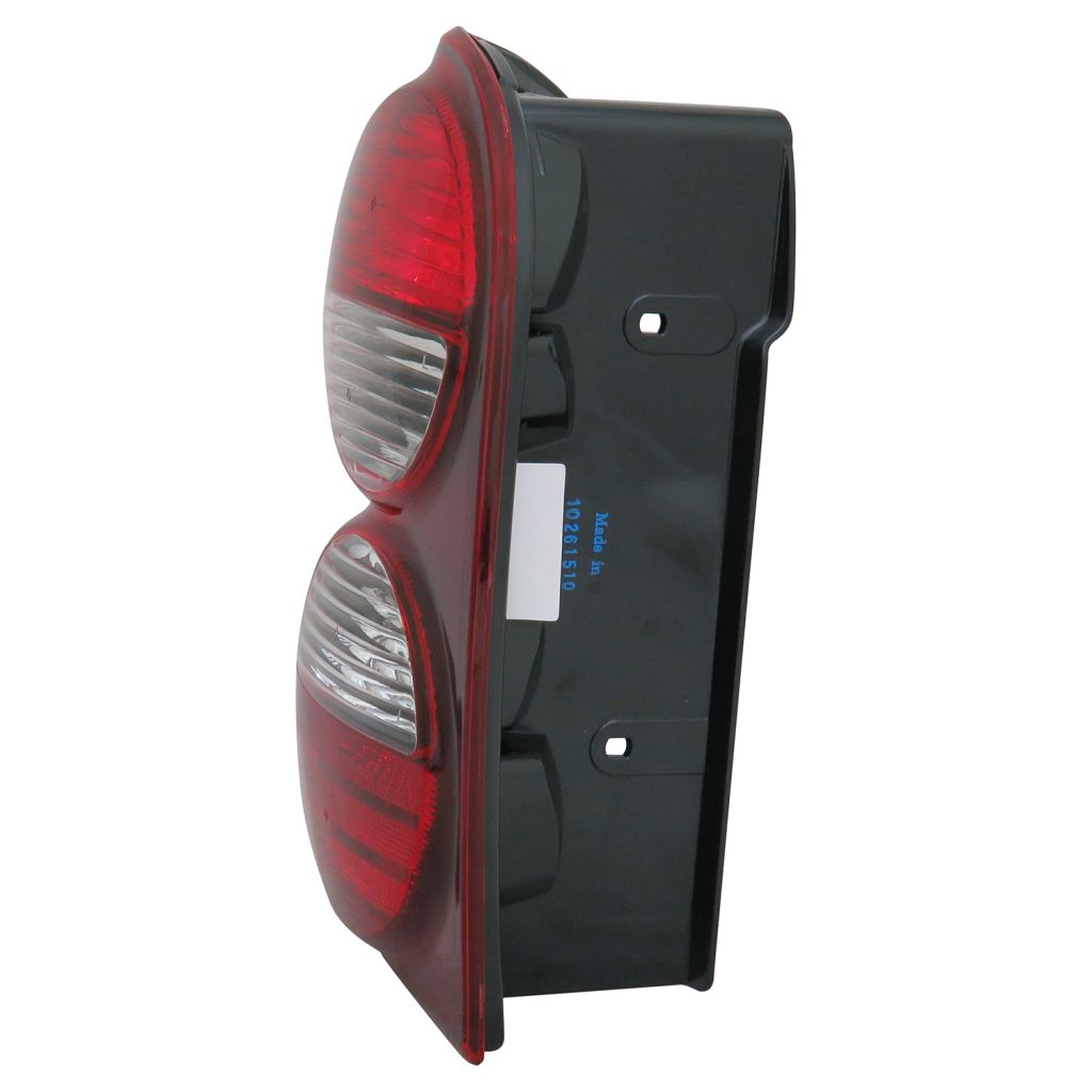 JEEPVEHICLE LIBERTY TAIL LAMP ASSY LEFT (Driver Side) (RED/CLEAR)(W/O LAMP GUARD)**CAPA** OEM#55157061AG 2005-2007 PL#CH2800158C