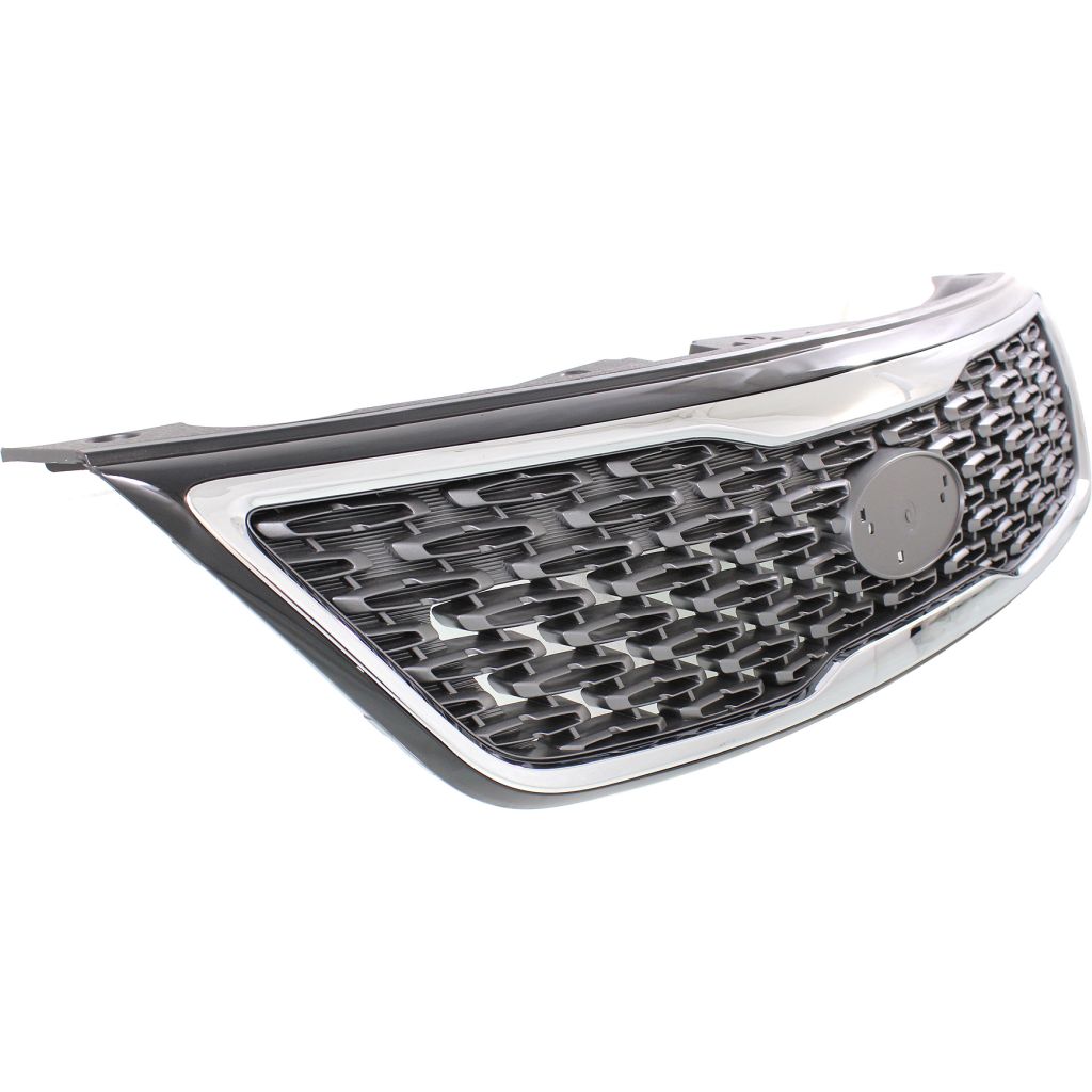 KIA SORENTO GRILLE ASSEMBLY CHR/GRAY (SX/LTD) **CAPA** OEM#863501U700 2014-2015 PL#KI1200157C