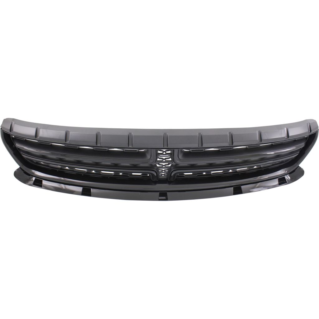 DODGE CHARGER GRILLE GLOSS-BLACK WO/CHROME (WO/HOOD SCOOP) OEM#5PP33DX8AB 2015-2023 PL#CH1200388