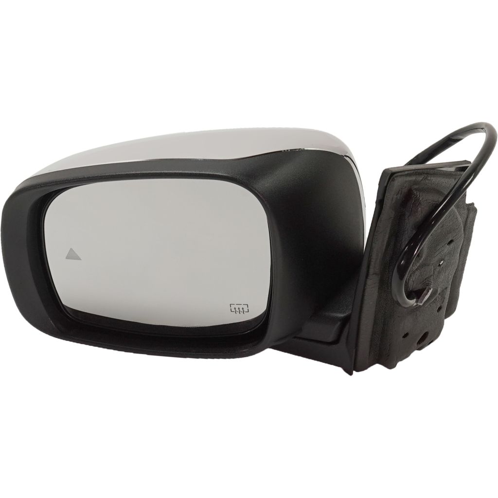 DODGE TRUCKS & VANS GRAND CARAVAN DOOR MIRROR LEFT (Driver Side) PWR/HTD/SIGNAL (W/BSD)(WO/MEMORY)(CHROME CVR) OEM#68029211AO 2009-2016 PL#CH1320479